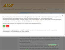 Tablet Screenshot of eao-gas.de